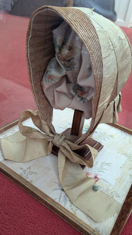 One of the bonnets issued to pupils